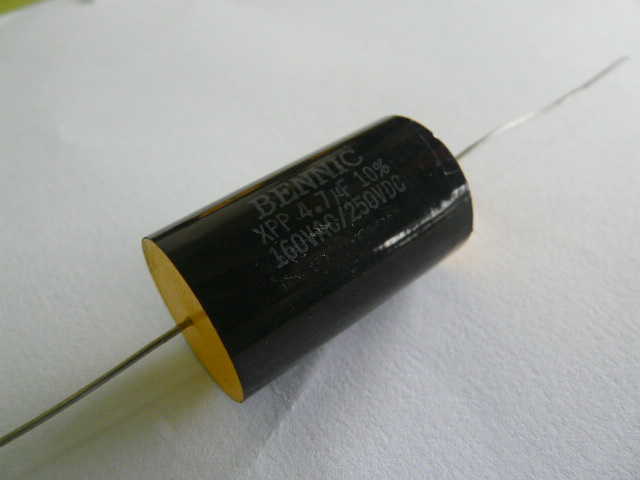 C 4.7 uF 250VDC/160VAC Bennic XPP