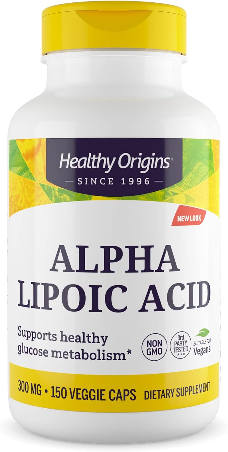 (Pre-order) Healthy Origins Alpha Lipoic Acid, 300 mg, Capsules 150 ea