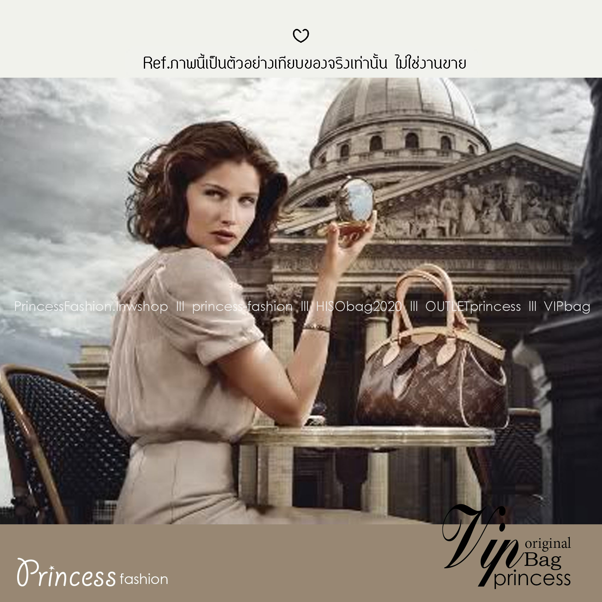 LV Tivoli PM Monogram Canvas Handbag กระเป๋าถือสุดคลาสสิก งานวินเทจรุ่นตามหาพร้อมเสิร์ฟให้สาวๆได้สวย ในราคาเบาๆ งานจริงสวยมาก แคนวาสพิมพ์ลายโมโนแกรมคมชัด สวยงามน่าใช้มากๆ แนะนำค่ะ