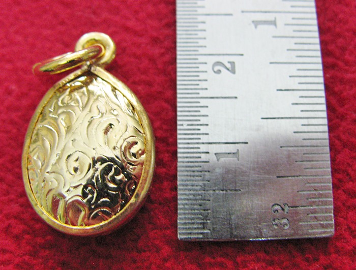 สินค้าหมดค่ะ ล็อกเก็ตพระพิฆเนศปางหริทราคณปติ(ปางรวยเสน่ห์-รวยทรัพย์)พื้นสีฟ้าเลี่ยมทองไมครอนค่ะ