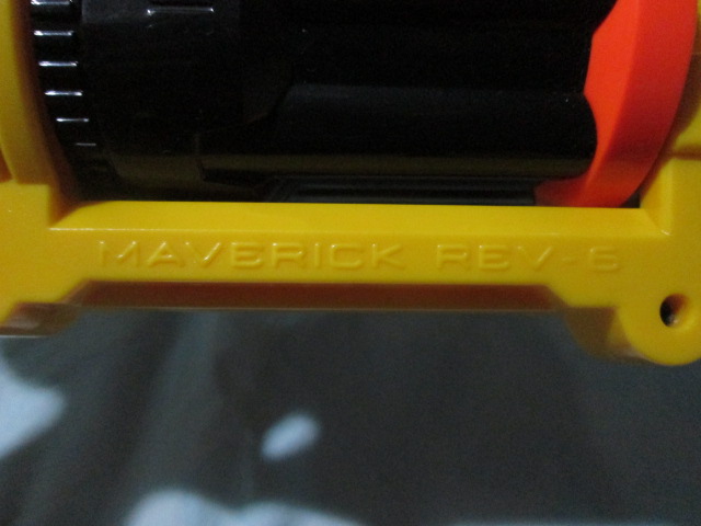 Nerf N-Strike Maverick Rev - 6 ปืนอัดลมกระสุนโฟมมือสอง