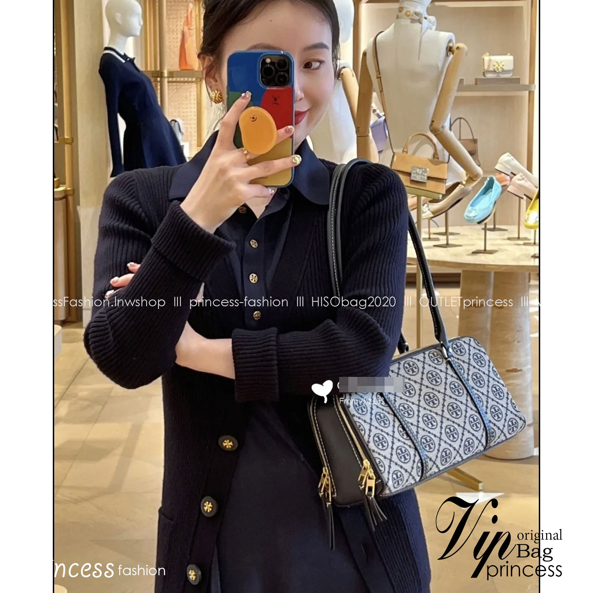 TORY BURCH Small T Monogram Marshmallow Satchel / Tory Burch tote handbag พร้อมส่ง 2 สี ใหม่ล่าสุด กระเป๋าสะพายไหล่ดีไซน์สุดทันสมัย ตัดเย็บสวยงาม ผ้า jacquard ตัดหนัง เปิด-ปิดแบบซิป มีช่องแบ่ง 2 ช่อง มีซิปลับด้านใน ใส่ของได้เยอะมากๆ ค่ะ