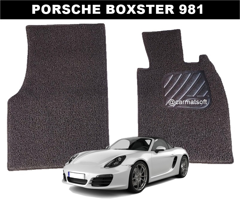พรมดักฝุ่นไวนิลPORSCHE BOXSTER 981 พรมดักฝุ่นรถยนต์ เกรดA ใยหนานุ่ม เข้ารูป ตรงรุ่น