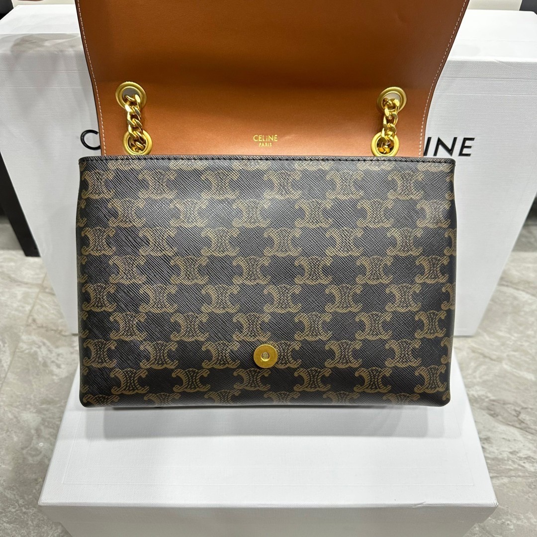 CELINE MEDIUM VICTOIRE BAG IN TRIOMPHE CANVAS 3 สี พร้อมส่ง เกรดออริจินอล สลับแท้ ใช้งานต่างประเทศได้ งานสวยตามรูป ภาพถ่ายจากงานขายจริง