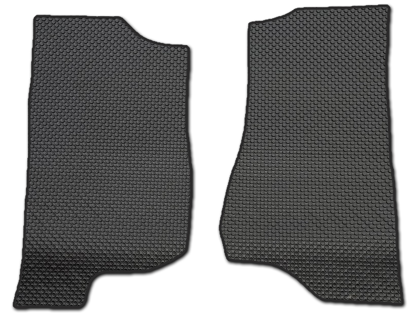 ยางปูพื้นรถยนต์ JEEP WRANGLER 2018-28 ลายกระดุมเล็ก PVC ทนทาน เนี้ยบ เข้ารูป