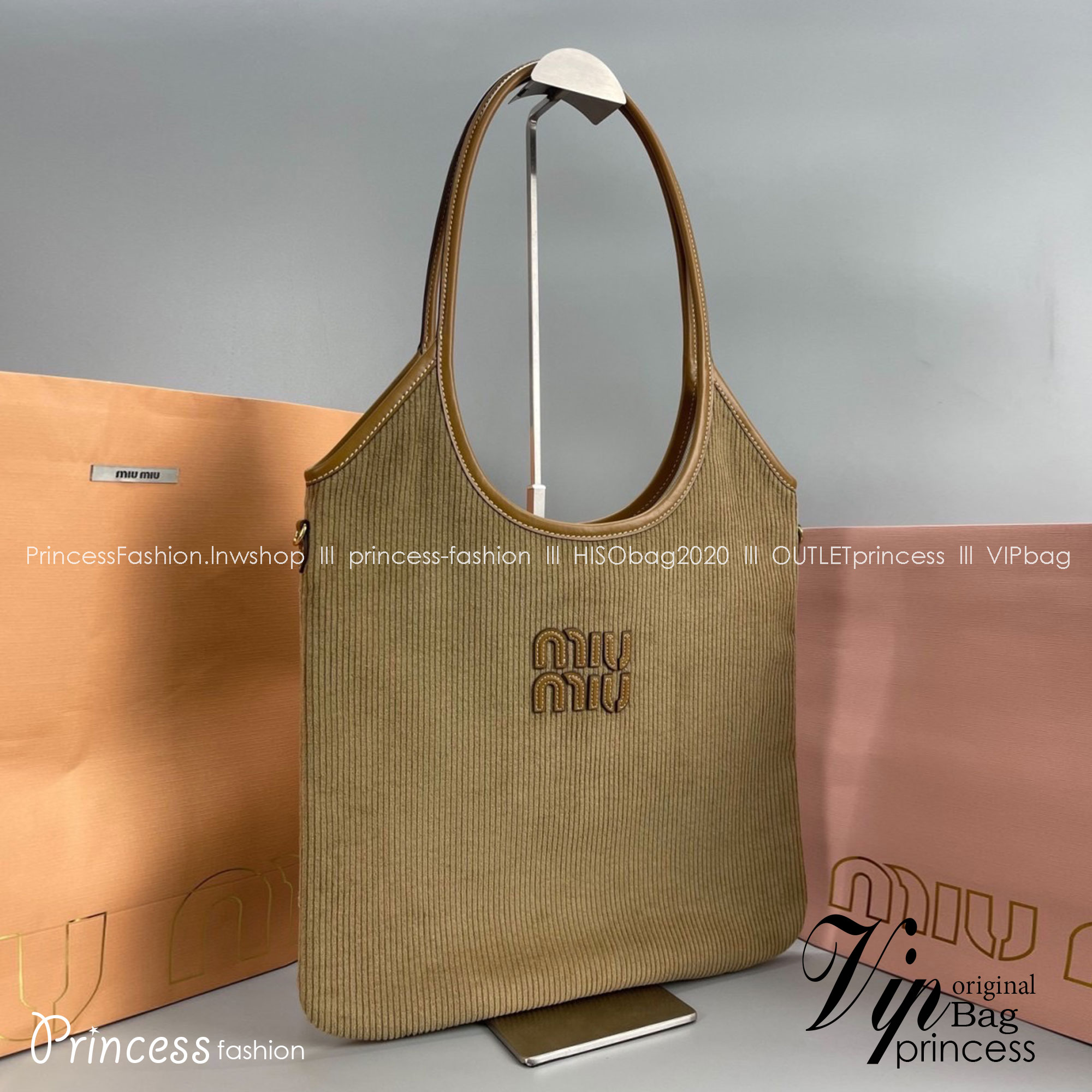 MIU MIU IVY canvas bag / MIU MIU Tote Bag กระเป๋าถือสะพาย เกรดออริ ท็อป vip 1:1 เกรดงานปราณีตละเอียด แคนวาสแท้อย่างดี เกรดดีสุด ใช้งานต่างประเทศได้