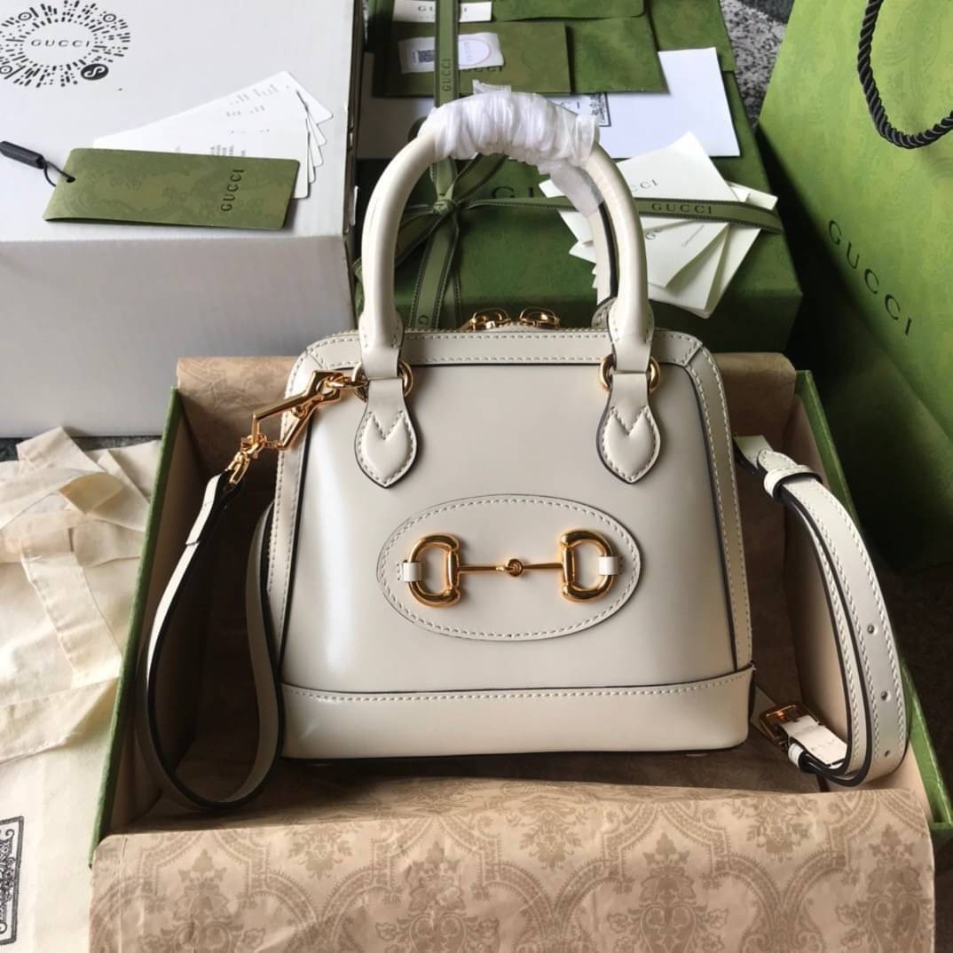 Gucci Horsebit 1955 mini top handle bag เกรดเทพออริจินอล 1:1 หนังแท้ สวยงามทรงเป๊ะ ภาพสินค้าถ่ายจากงานขายจริง ใช้งานต่างประเทศได้