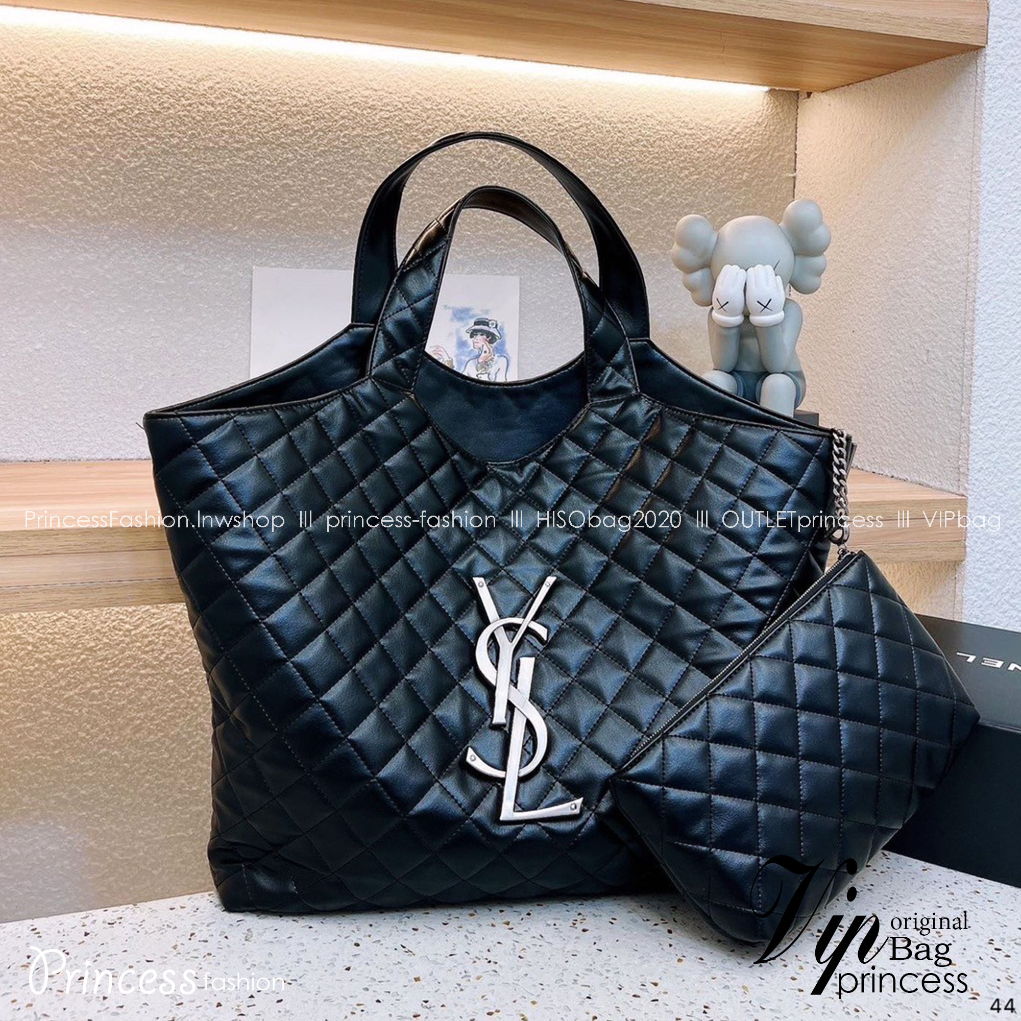 YSL tote bag / YSL ICARE MAXI SHOPPING BAG พร้อมส่ง 3 สี กระเป๋าใบใหญ่ทรงโท้ท ที่เอาอยู่ทุกลุค จุของได้แบบไม่ต้องกังวล พิเศษแถมใบลูกให้อีกใบ คุ้มค่ามากๆบอกเลย