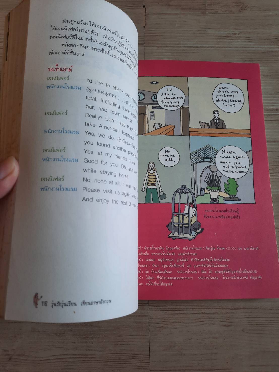 วุ่นรักวุ่นเรียน เรียนภาษาอังกฤษ (Enjoy Learning English in Korea) Moon Duk เขียน Jeon Ji-Young ภาพ สิริรัตน์ นุ่มฟัก แปล