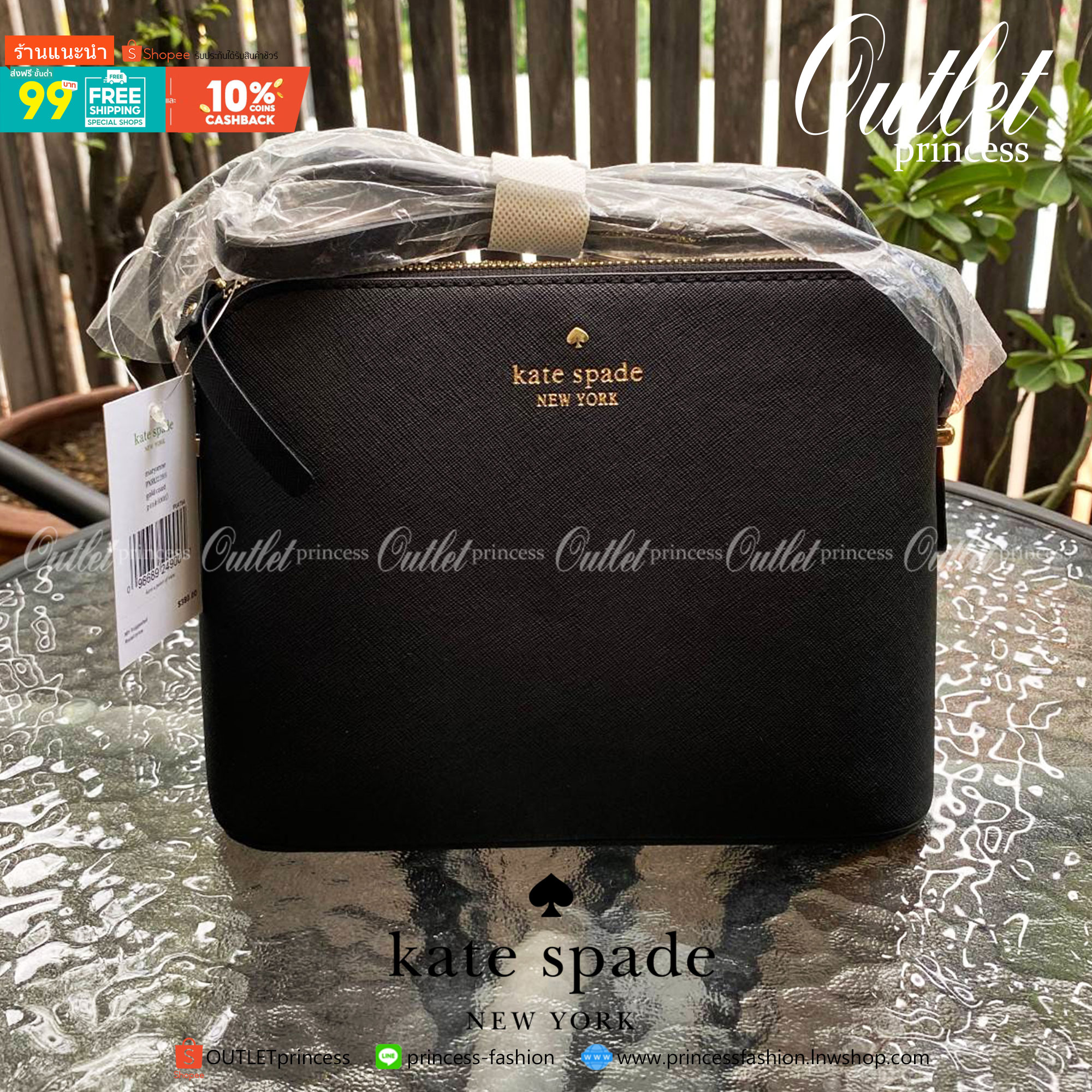 ของแท้ 💯% KATE SPADE CEDAR STREET MANDY BAG กระเป๋าสะพายรุ่นยอดนิยม สุดฮิต กระเป๋าขนาดน่ารัก วัสดุ saffiano ด้านหน้าประดับด้วยโลโก้แบรนด์สีทองสุดหรู