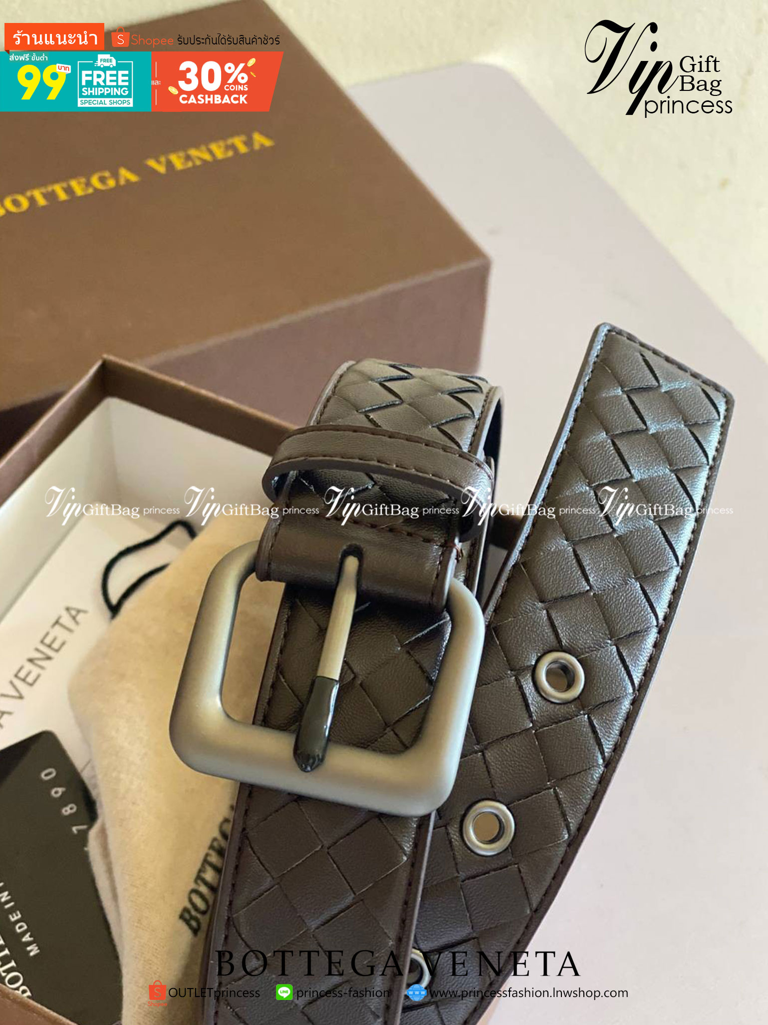 VIP 】♥️ BOTTEGA VENATA BELT เข็มขัดสุดหรูงานหนังแท้ ดีไซน์สุดคลาสสิคสไตล์ พร้อมส่ง 3 สี ภาพสินค้าถ่ายจากงานขายจริง สวยมากค่ะ หนังคุณภาพดีมาก เข้าได้กับทุกลุ๊คสไตล์การเเต่งตัว สวยหรูดูดีมีระดับ ไอเท็มนี้แนะนำเลยค่ะ!