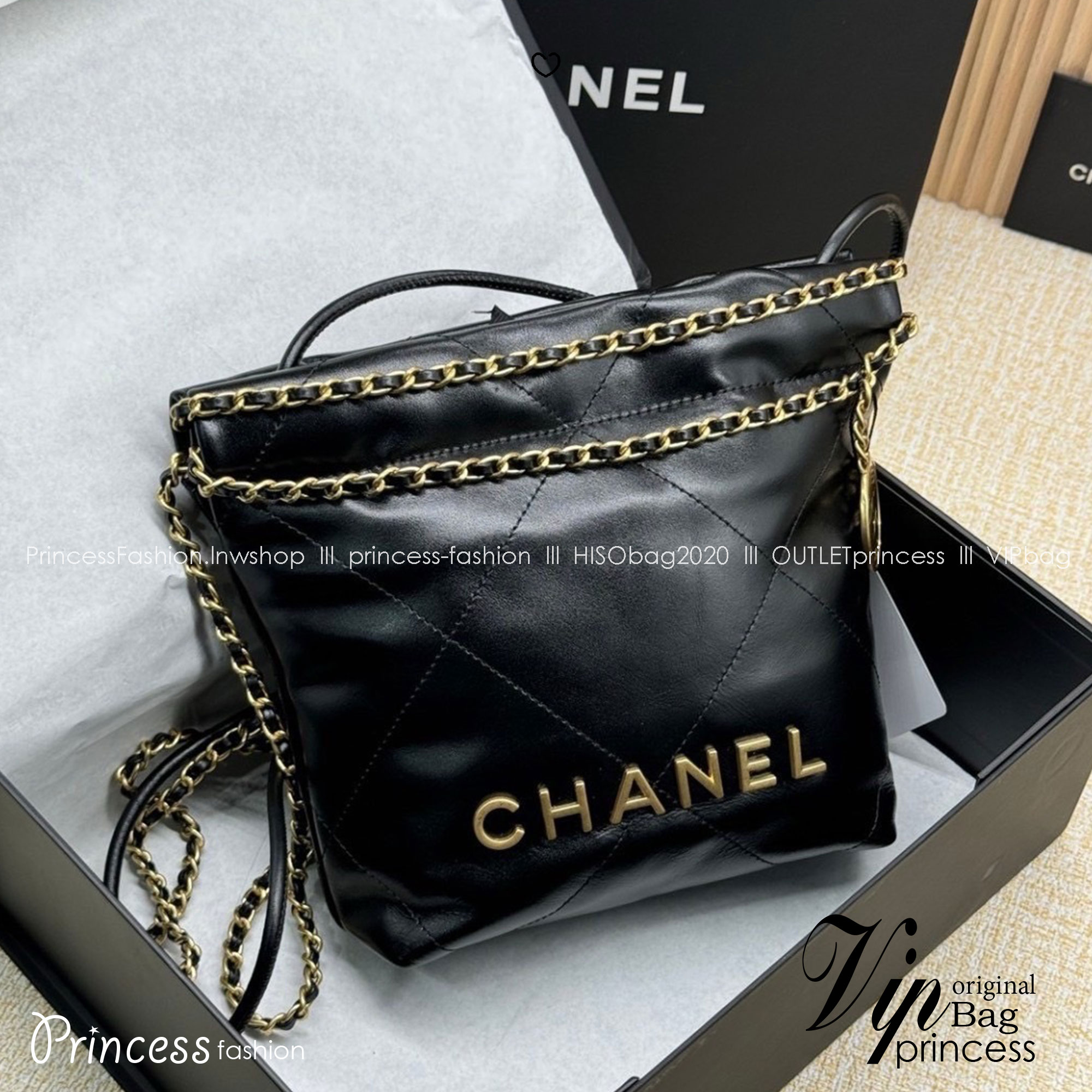 พร้อมส่ง 11 สี ORI หนังแท้ | CHANEL 22 Mini Handbag กระเป๋าสะพายสุดหรู รุ่นยอดนิยม 🤍 เกรดออริจินอล หนังแท้ ภาพถ่ายจากงานขายจริง ใช้งานต่างประเทศได้