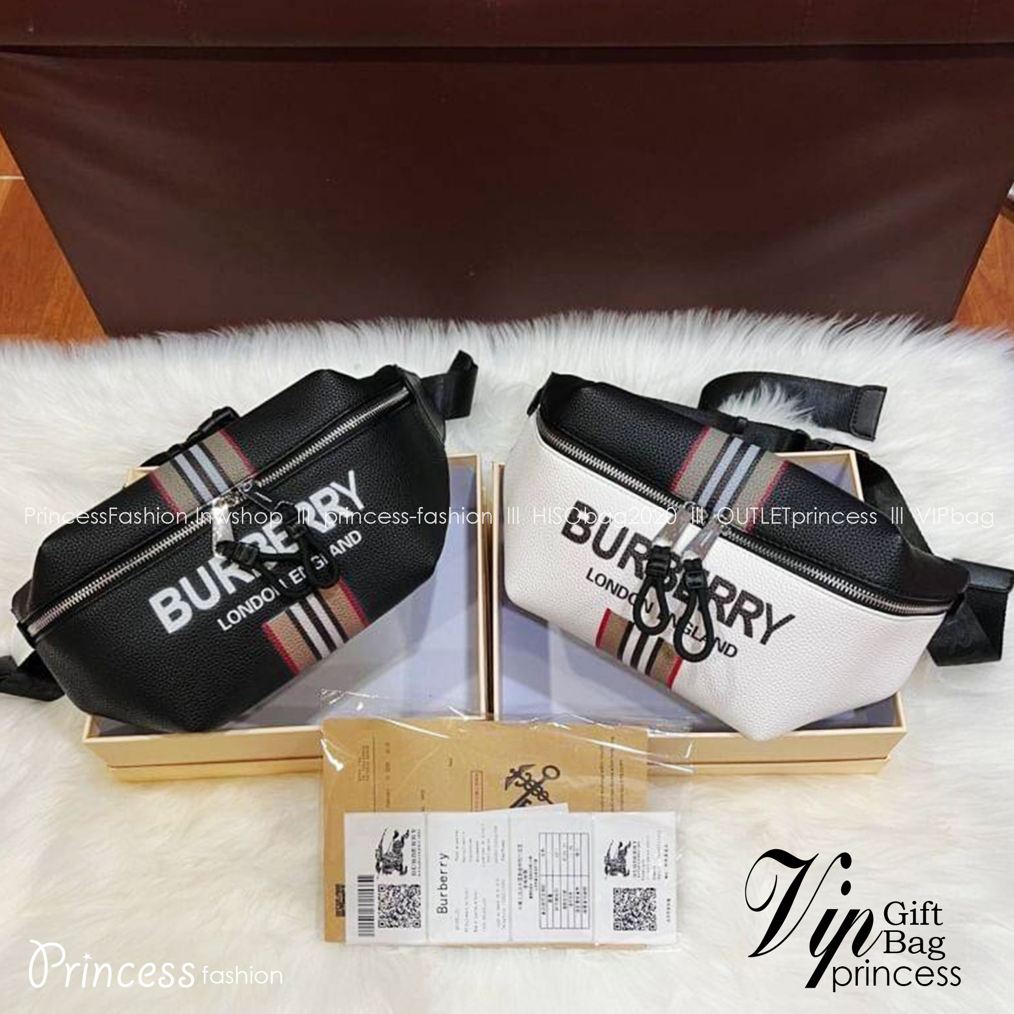 BURBERRY Belt Bag / Burberry Vintage Check Sonny Belt Bag / BURBERRY FRAGRANCES BELT BAG กระเป๋าคาดเอว คาดอกแบบ UNISEX ใช้ได้ทุกเพศ แพทเทิร์นใช้งานง่าย ภายในโล่งกว้าง จุของได้สบายๆ สายสะพายปรับได้เลยตามชอบ ใบจริงดีงามเกินราคาแน่นอน recommend เลยจ้า!!
