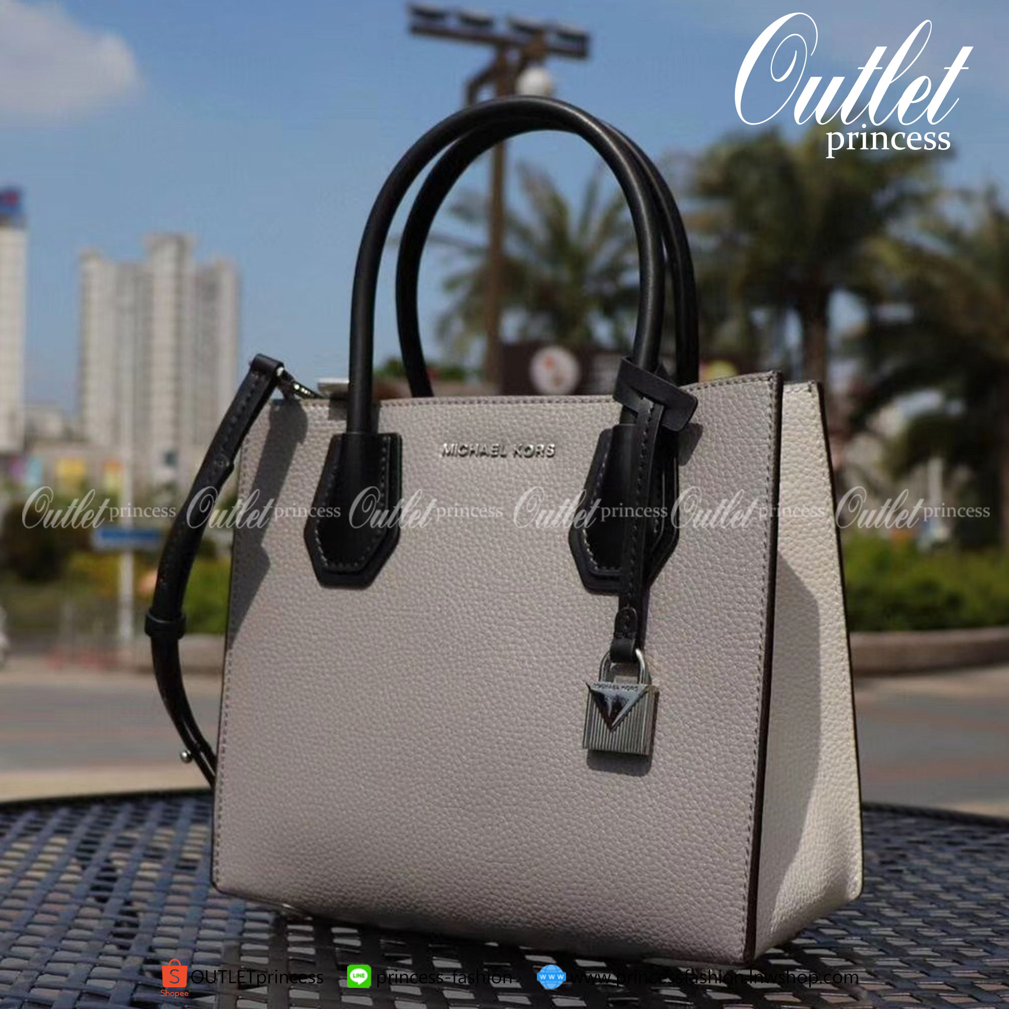 ของแท้ 100% Micheal Kors Genuine Leather Handbag (The Mercer Collection⚡️)