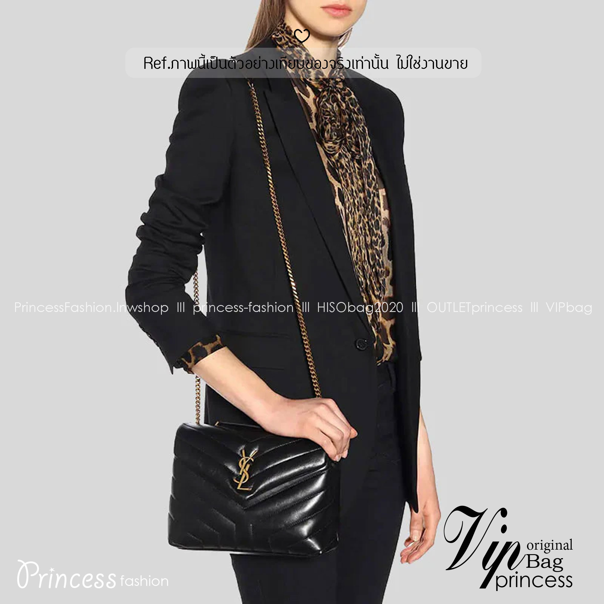 YSL LOULOU Mini Bag กระเป๋าสะพายทรงสวยสุดหรูทรงสวยคลาสสิก รุ่นขายดี ใช้ได้บ่อยไม่มีเบื่อ ดีไซน์เรียบหรู ออกแบบมาให้ใช้งานได้สะดวกด้วยกระดุมแม่เหล็ก