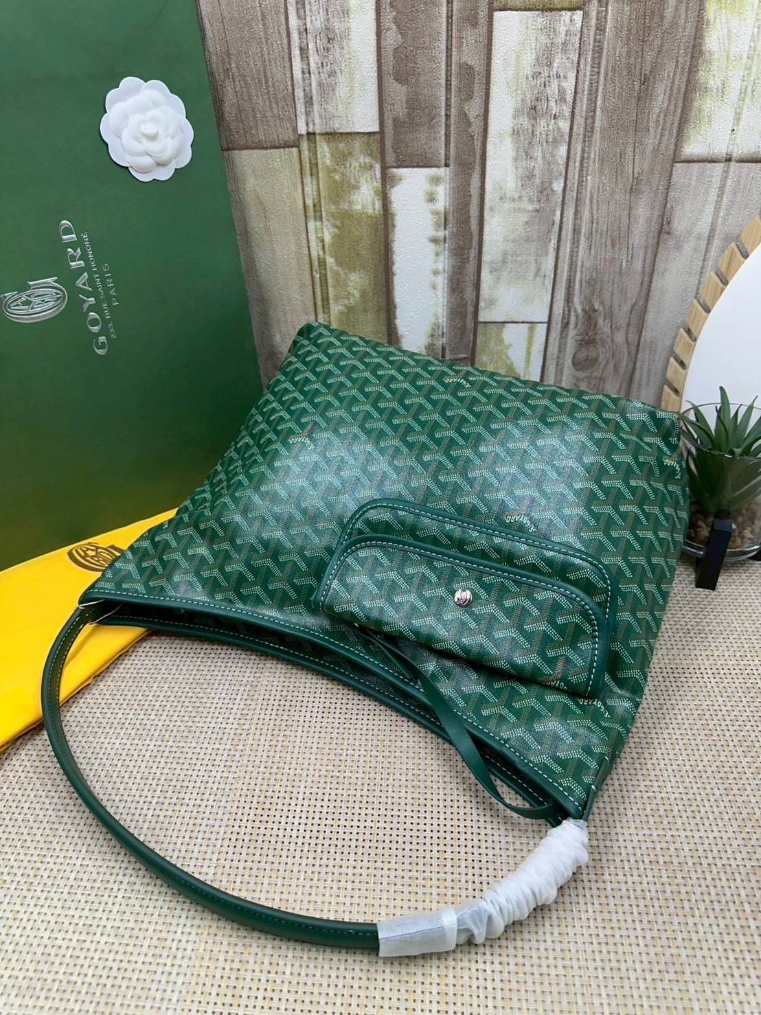 พร้อมส่ง 8 สี ORI หนังแท้ | Goyard Bohème Hobo Bag กระเป๋าสะพายทรงโฮโบ สะท้อนถึงความเบา ความยืดหยุ่น เปิดปิดแบบซิป สะดวกสบายขึ้น