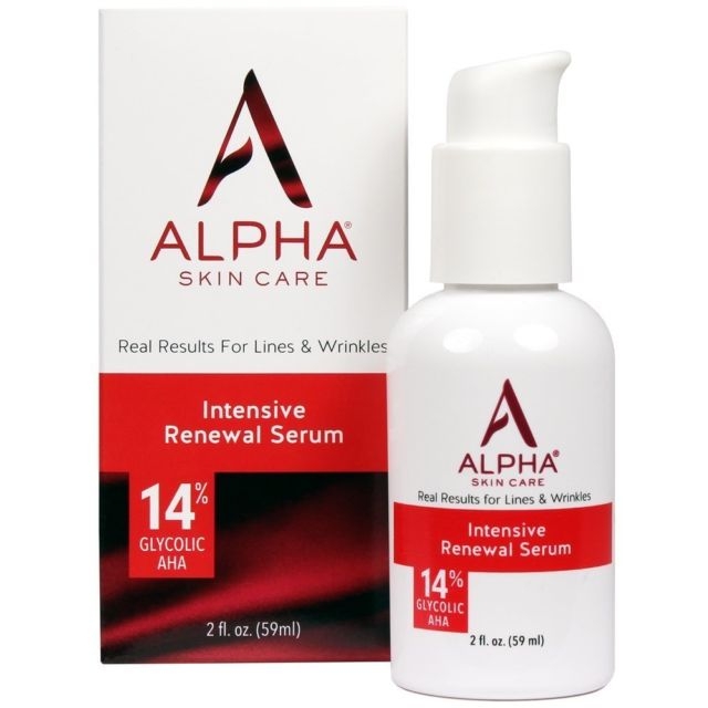 ส่งฟรีลงทะเบียนมีพร้อมส่งค่ะ Alpha Skin Care Intensive Renewal Serum with 14% AHA 2 oz (59 ml)