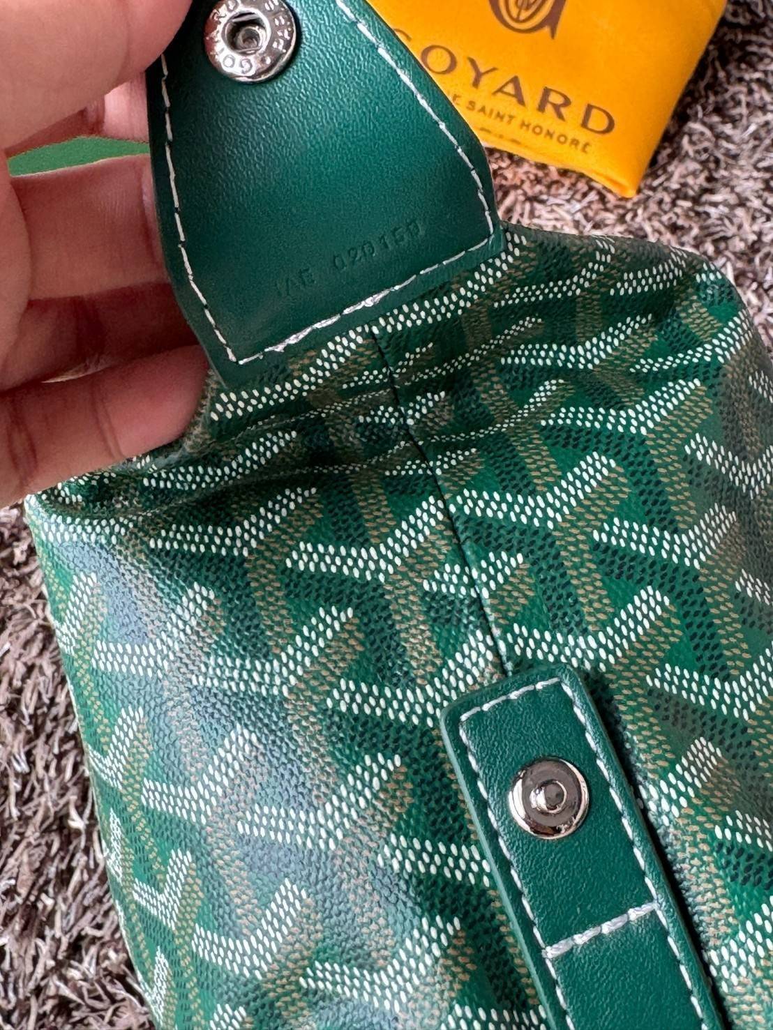 Goyard Bowling 25 Toiletry Bag กระเป๋าทรงพอชใช้งานง่ายกะทัดรัด รุ่นขายดี ใช้ได้ทั้งชายหญิง