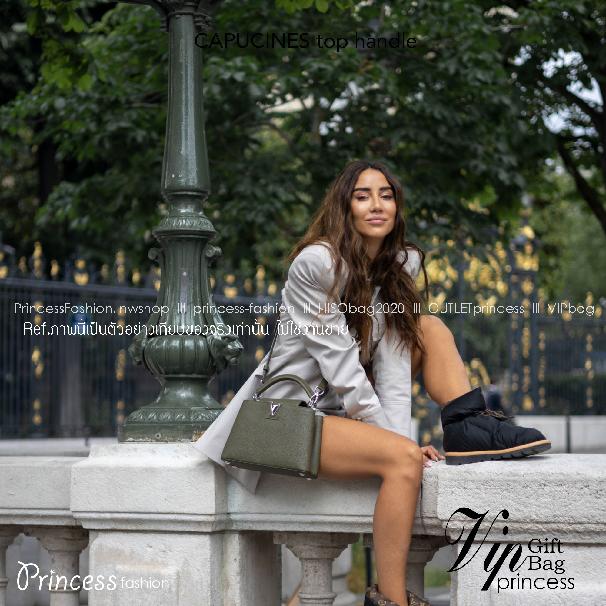 LV CAPUCINES top handle 8" ที่สุดของความสวยในราคาเบาๆ กระเป๋าถือสุดหรู สีสวยขับผิว ทำให้ไอเท็มนี้สะกดทุกสายตาจริงๆ มาพร้อมหูจับดีไซน์ทรงคลาสสิค ดีงามม้ากกกก!! ด้วยรูปทรงวินเทจ พร้อมส่งครบ box set ในราคาที่คุ้มที่สุด จัดเถอะค่า ยืนยันว่าสวยคุ้ม!!