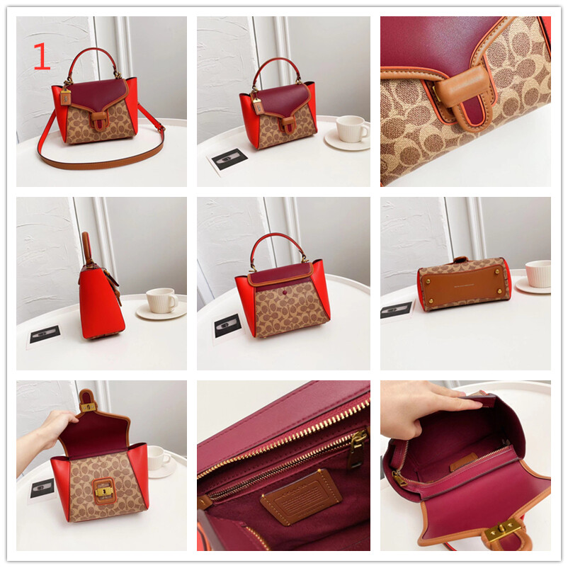 COACH COURIER CARRYALL 23 IN COLORBLOCK SIGNATURE CANVAS พร้อมส่ง 7 แบบ พร้อมส่ง ลุคดูไฮสุดๆค่ะ! กระเป๋าสะพายหนังหรูหราและคลาสสิค หนังแท้ชั้นดีที่สุด น้ำหนักเบา หนังสวยมากก สัมผัสแล้วหลงรักแน่นอนจ้าา😘