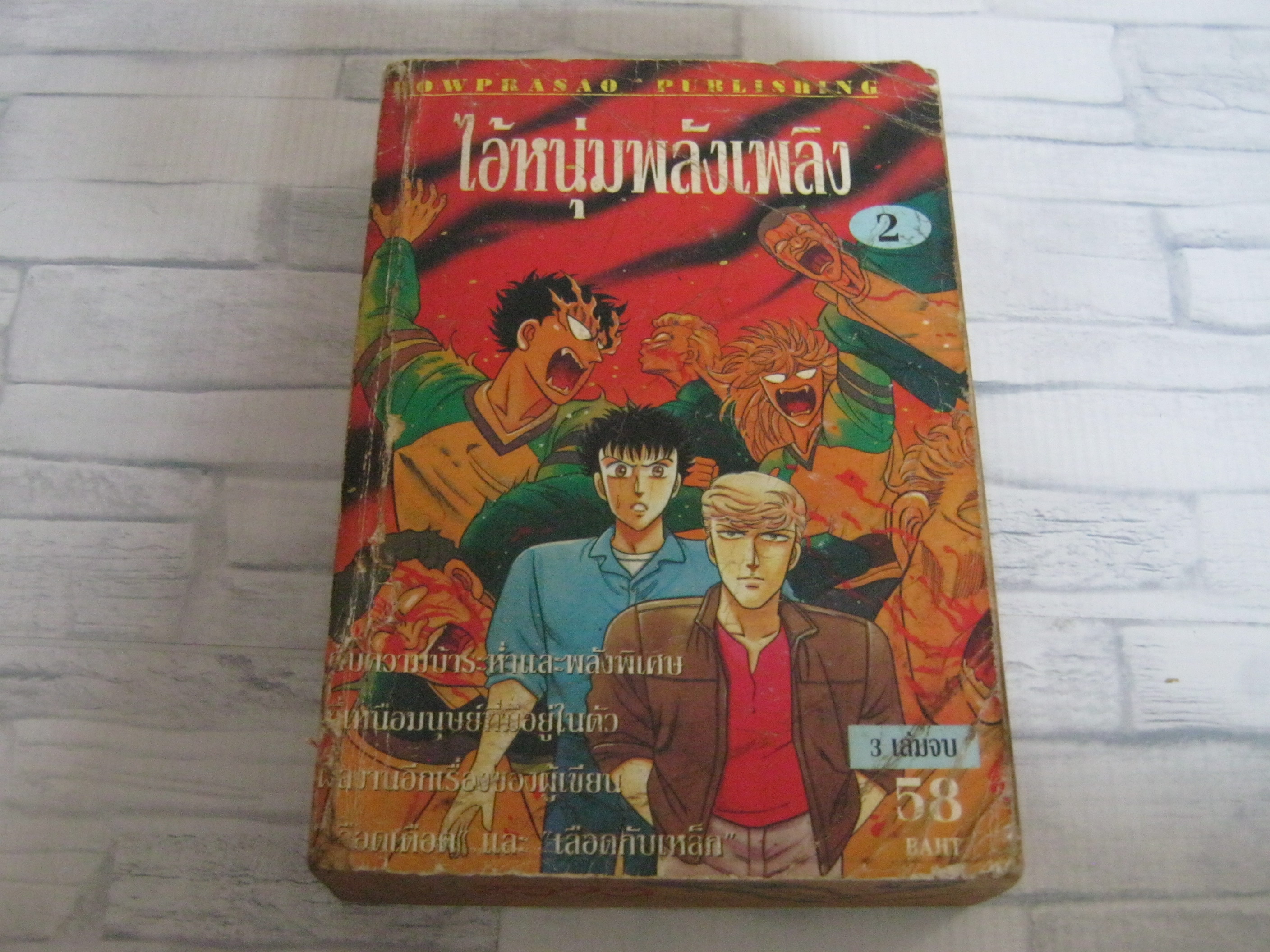 ไอ้หนุ่มพลังเพลิง เล่ม 2 ( 3 เล่มจบ )