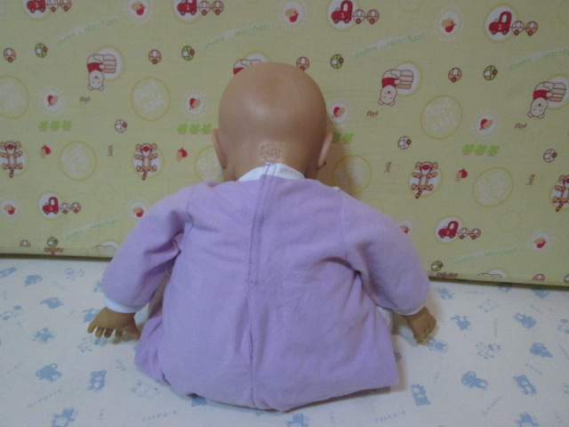 Missy Kissy Baby Doll with baby seat ตุ๊กตาหน้ายางมือสอง