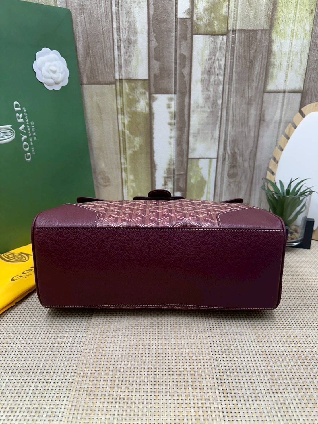 5 สี ORI หนังแท้ | Goyard Saigon Tote Bag กระเป๋าสะพายทรงโท้ท พร้อมหูจับใช้งานง่าย ภายในโล่งกว้าง หรูหราลงตัว