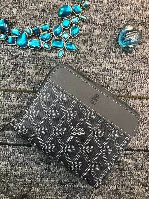 ORI หนังแท้ | GOYARD Compact Zip Matignon Pm Wallet