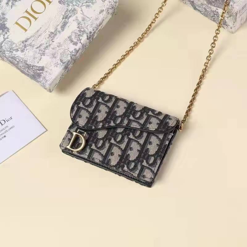 ORI Dior Saddle Nano Pouch / Dior Oblique Jacquard พร้อมส่งที่ไทย ภาพสินค้าถ่ายจากงานขายจริง ใช้งานต่างประเทศได้