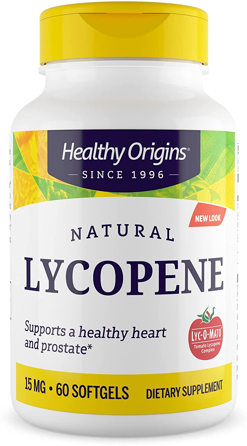 ส่งฟรีลงทะเบียนมีพร้อมส่งค่ะ Healthy Origins Lyc-O-Mato Tomato Lycopene Complex 15 mg 60 Softgels