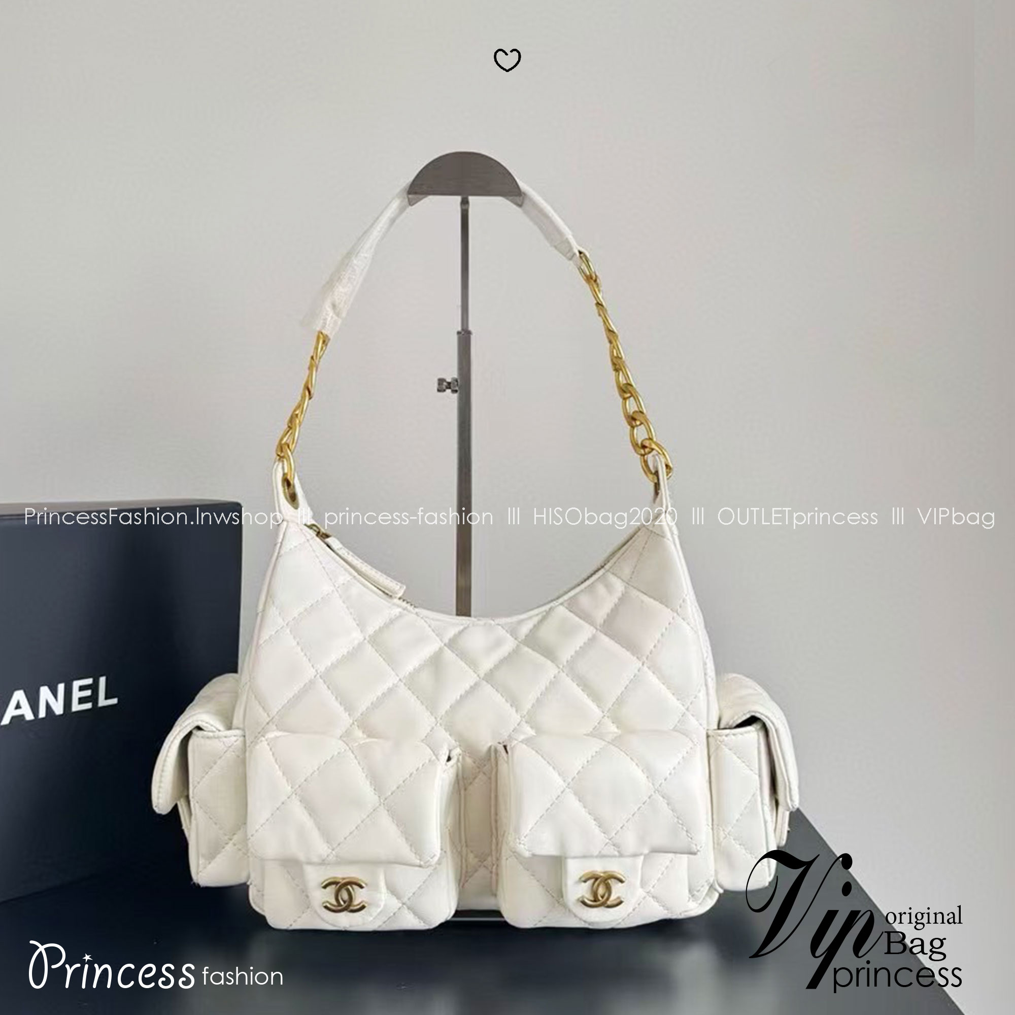 CHANEL 25C Hobo Bag ใหม่ล่าสุดก่อนใคร กับกระเป๋าสะพายทรงโฮโบรูปทรงสวยคลาสสิค ใช้งานได้ง่าย ทุกลุค ทุกสไตล์