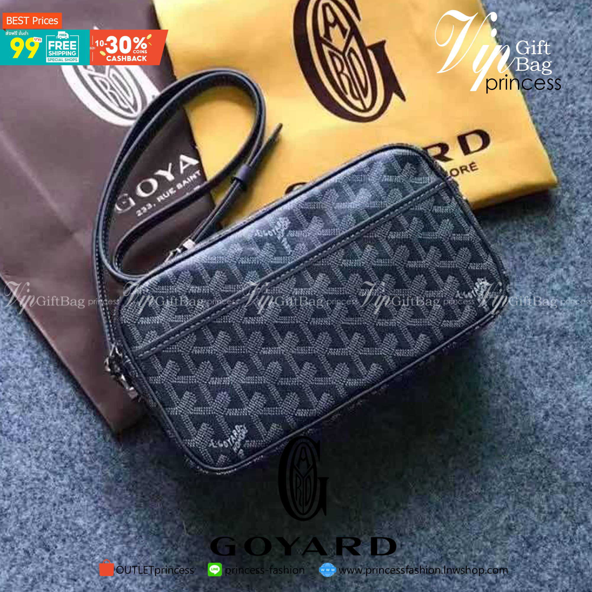 VIP GIFTbag 】GOYARD Messenger & Shoulder Bag งานหนังแท้สวยมากกกก