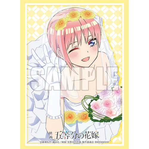 ซองใส่การ์ด Bushiroad Sleeve Collection Extra Vol.424 Movie "The Quintessential Quintuplets" "Ichika Nakano" 60 ซอง (HG-Sleeve EX424) + แถมฟรีซองคุมสลีป 80 ใบ