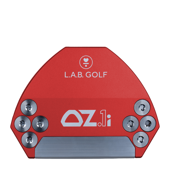 LAB GOLF OZ.1I RED PUTTER 35 INCH 35" 69* ACCRA GRAPHITE OZ 1I INSERT + HEADCOVER