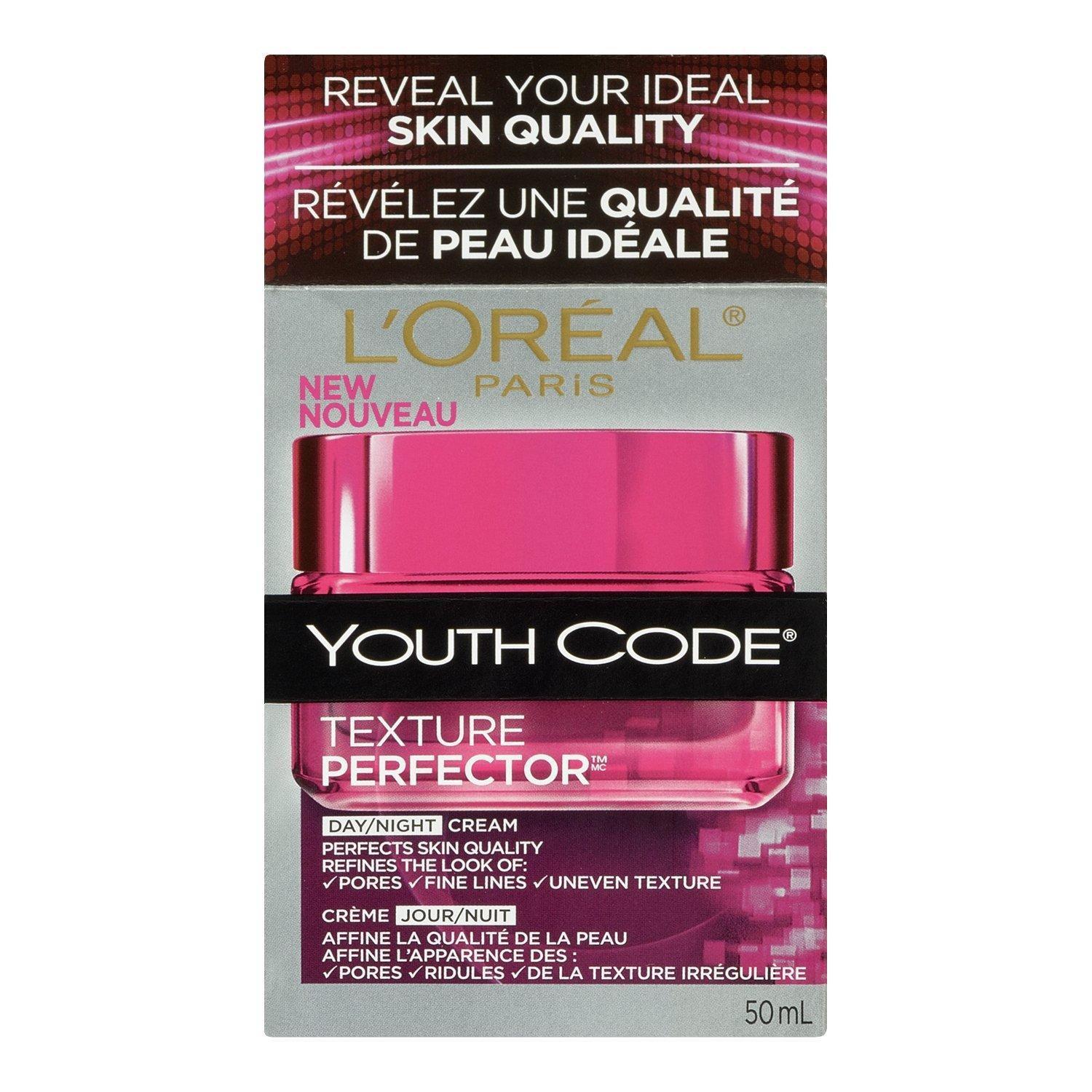 (Pre-order) LOreal Paris Youth Code Texture Perfector Day/Night Cream 1.7 oz (50 ml)