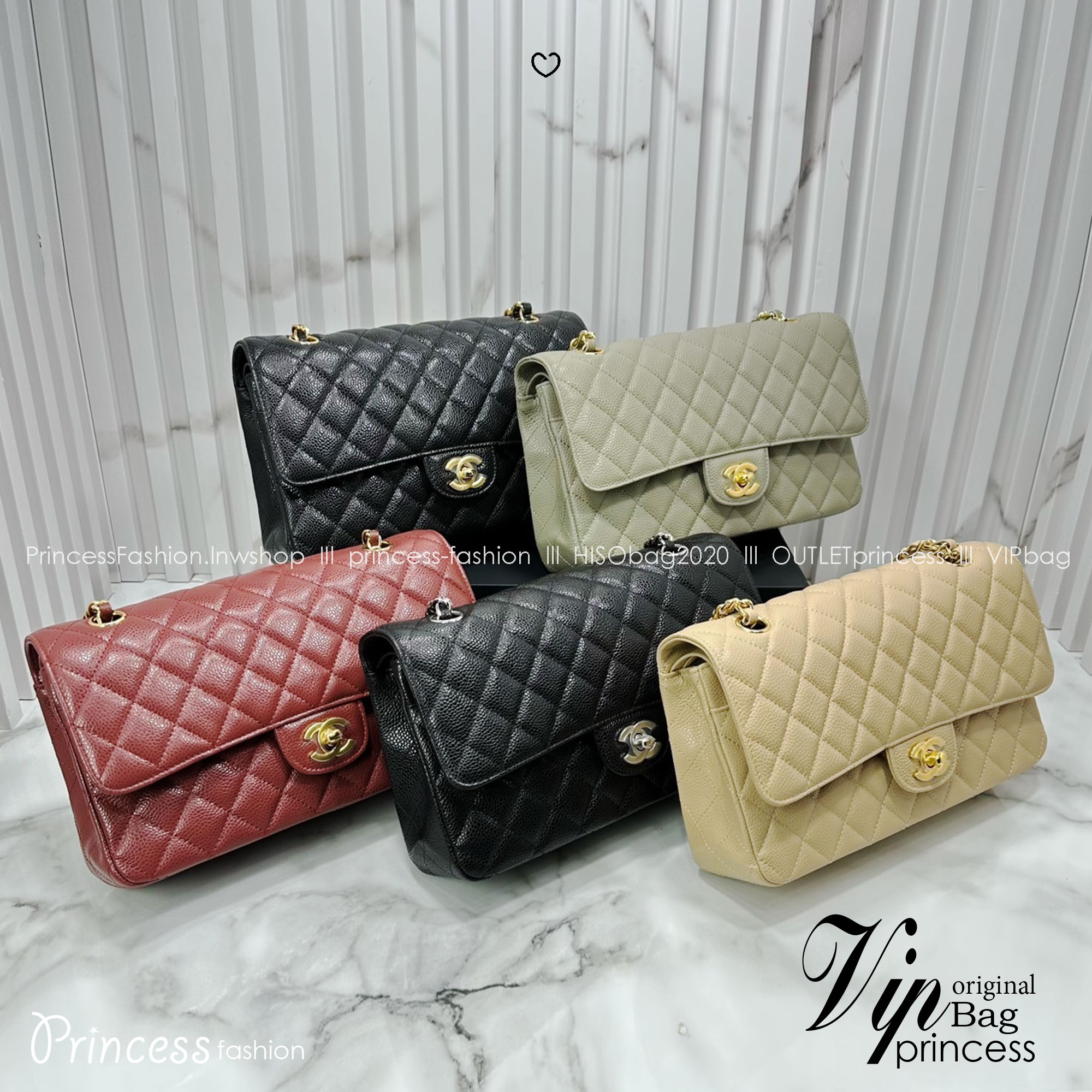 ORI หนังแท้ | ORI หนังแท้ | CHANEL Classic 25cm shoulder bag กระเป๋าสะพายรุ่นยอดนิยม หรูหราระดับตำนาน สวยงามเหนือกาลเวลา