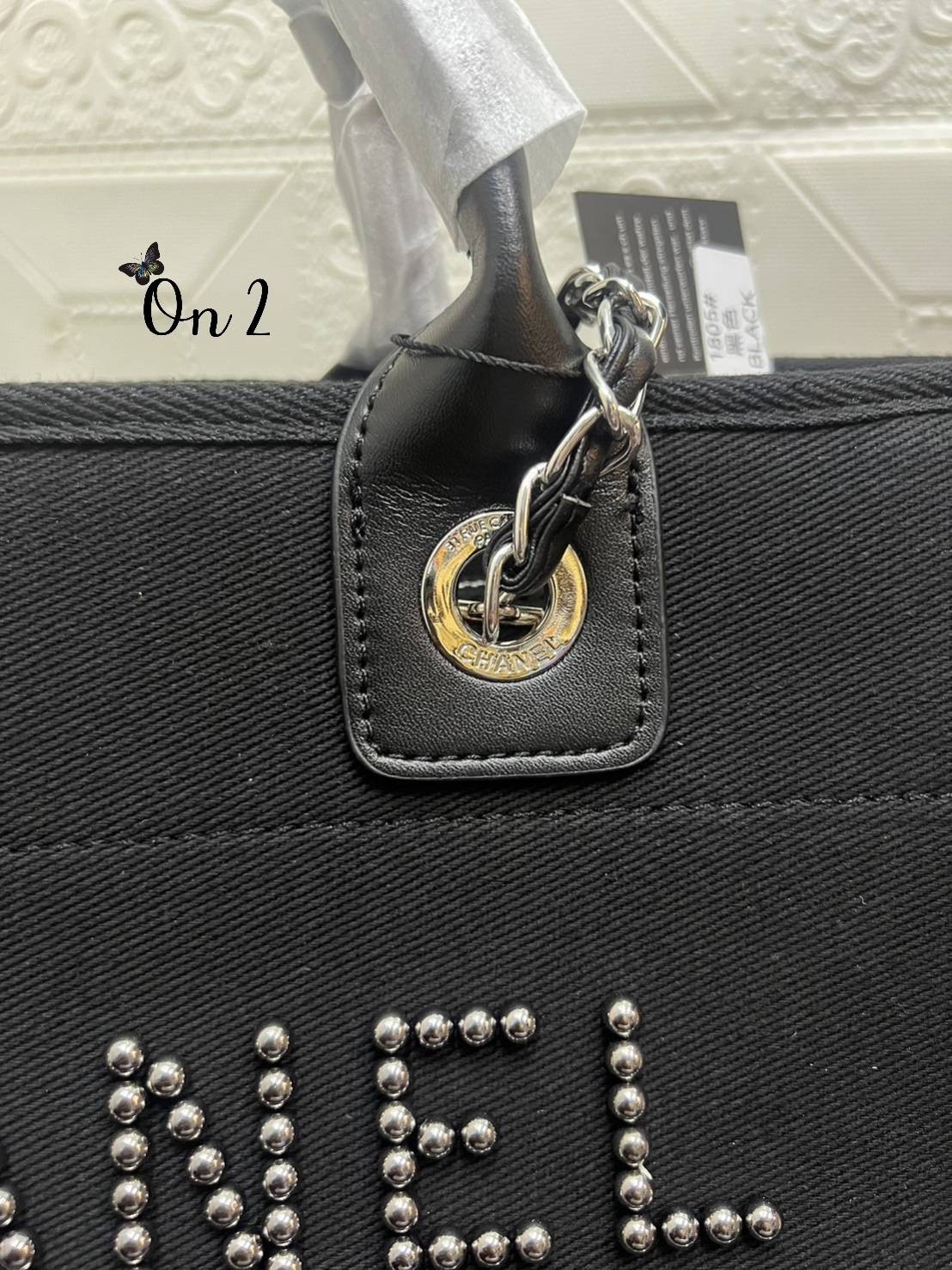 CHANEL Maxi Shopping with Pearl logo / CHANEL DEAUVILLE TOTE / Chanel tote bag หน้าโลโก้ติดหมุดแน่นๆ กระเป๋าทรงโท้ทใบใหญ่ผ้าแคนวาส งานปักหมุดสวยหรูใบใหญ่สไตล์เซเลปค่ะ