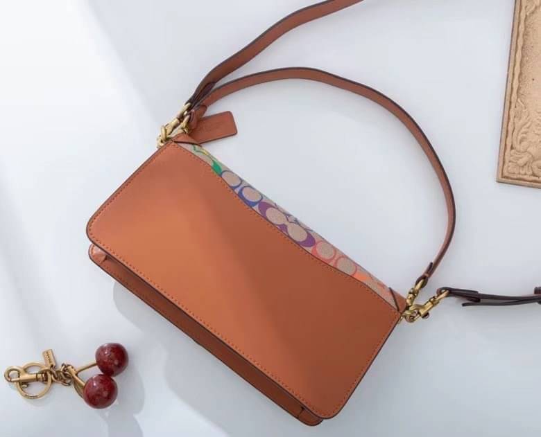 ของแท้ 💯% Coach Tabby Shoulder Bag 26 Polished pebble leather, suede and refined calf leather Inside zip and multifunction pockets