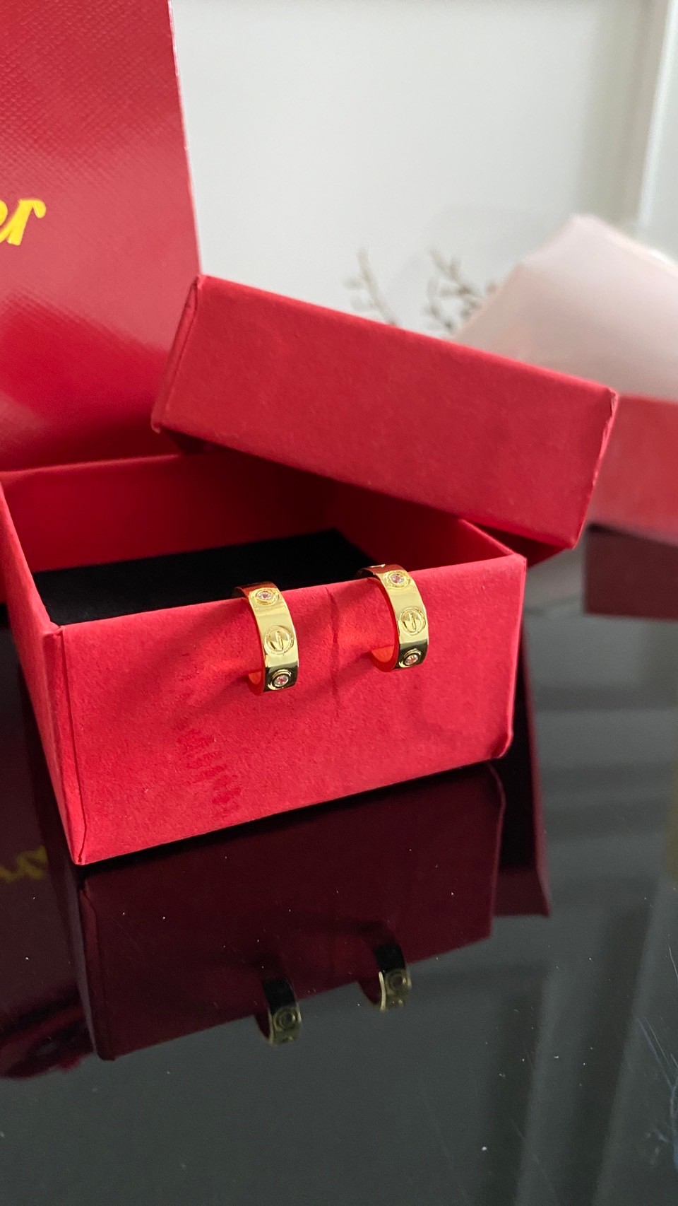 Cartier necklace LOVE - gold พร้อมส่งที่ไทย สร้อยคอคาเทียร์ **สินค้าเกรดออริจินอล 1:1 สลับแท้ ใช้งานต่างประเทศได้ งานสวยตามรูป ภาพถ่ายจากงานขายจริง