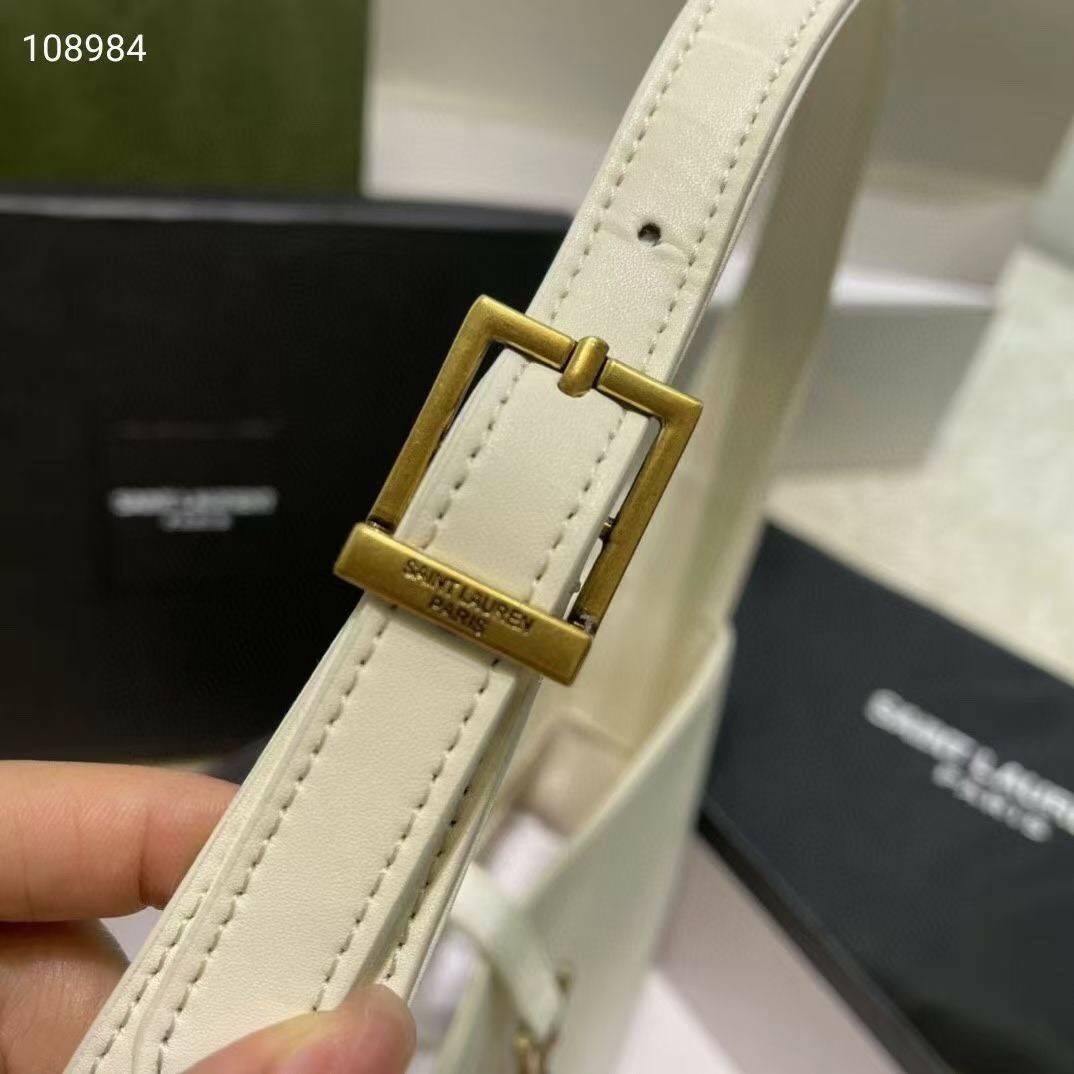 VIP 】หนังแท้ YSL SAINT LAURENT Le 5 à 7 leather shoulder bag