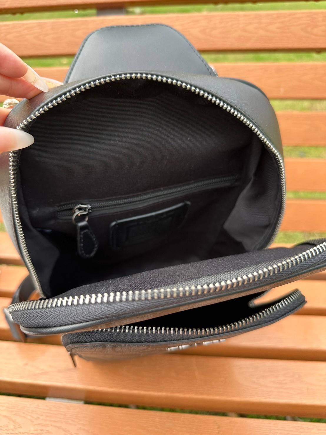 พร้อมส่ง 4 สี COACH Ethan Pack In Signature Canvas / COACH GRAHAM PACK กระเป๋าคาดอก 🧡 เกรดท็อปออริจินอล 1:1 สลับแท้ เกรดดีสุด ใช้งานต่างประเทศได้