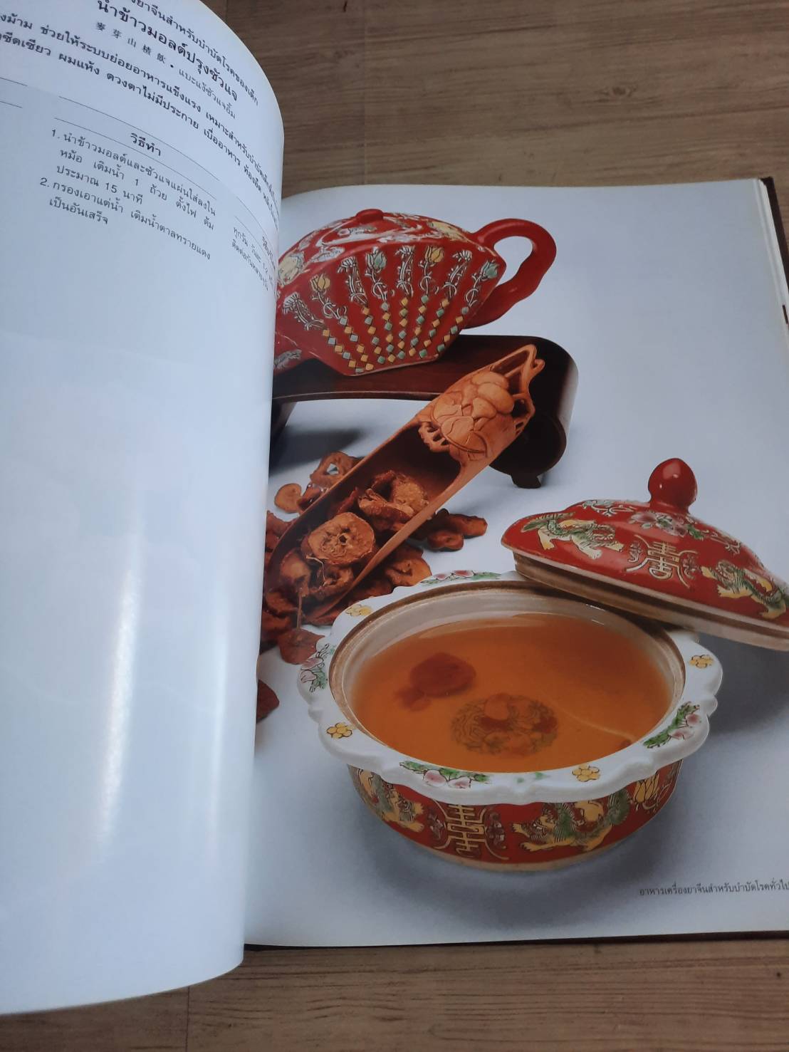 อาหารเครื่องยาจีน (หลักโภชนาการพร้อมสูตรอาหารอายุวัฒนะ) รศ.ดร.ประพิณ มโนมัยวิบูลย์ และคณะ แปล***สินค้าหมด***