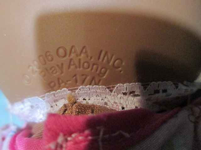 Play Along Modern Cabbage Patch Kid ตุ๊กตาหัวกะหล่ำแท้มือสองสภาพดีมาก