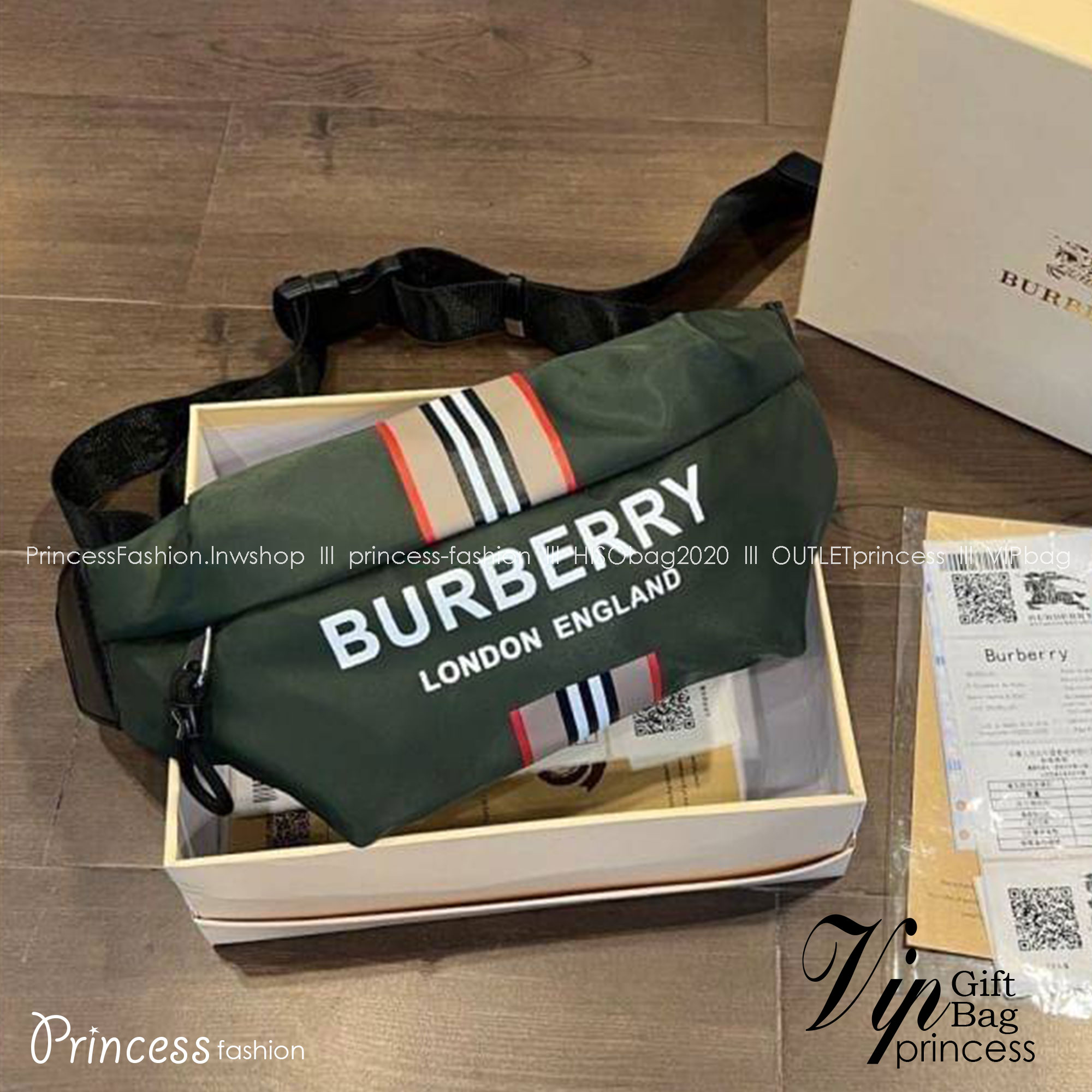 BURBERRY Belt Bag / Burberry Vintage Check Sonny Belt Bag / BURBERRY FRAGRANCES BELT BAG กระเป๋าคาดเอว คาดอกแบบ UNISEX ใช้ได้ทุกเพศ ลายวินเทจตามแบบฉบับของแบรนด์ เปิดปิดด้วยซิปยาว ใส่มือถือได้ทุกรุ่น รีบช้อป พร้อมอุปกรณ์ครบชุด ห้ามพลาด!