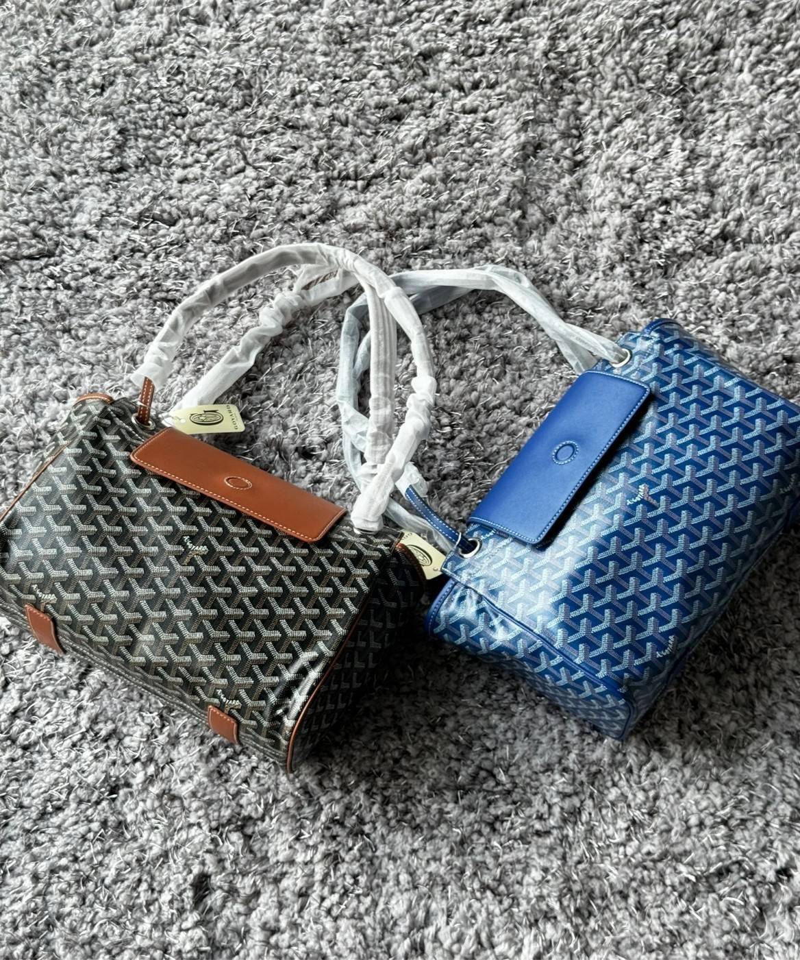 พร้อมส่ง 8 สี GOYARD Rouette Souple Bag 30cm กระเป๋าสะพายแบรนด์หรูสัญชาติฝรั่งเศส 🧡 เกรดออริจินอล 1:1 สลับแท้ ใช้งานต่างประเทศได้