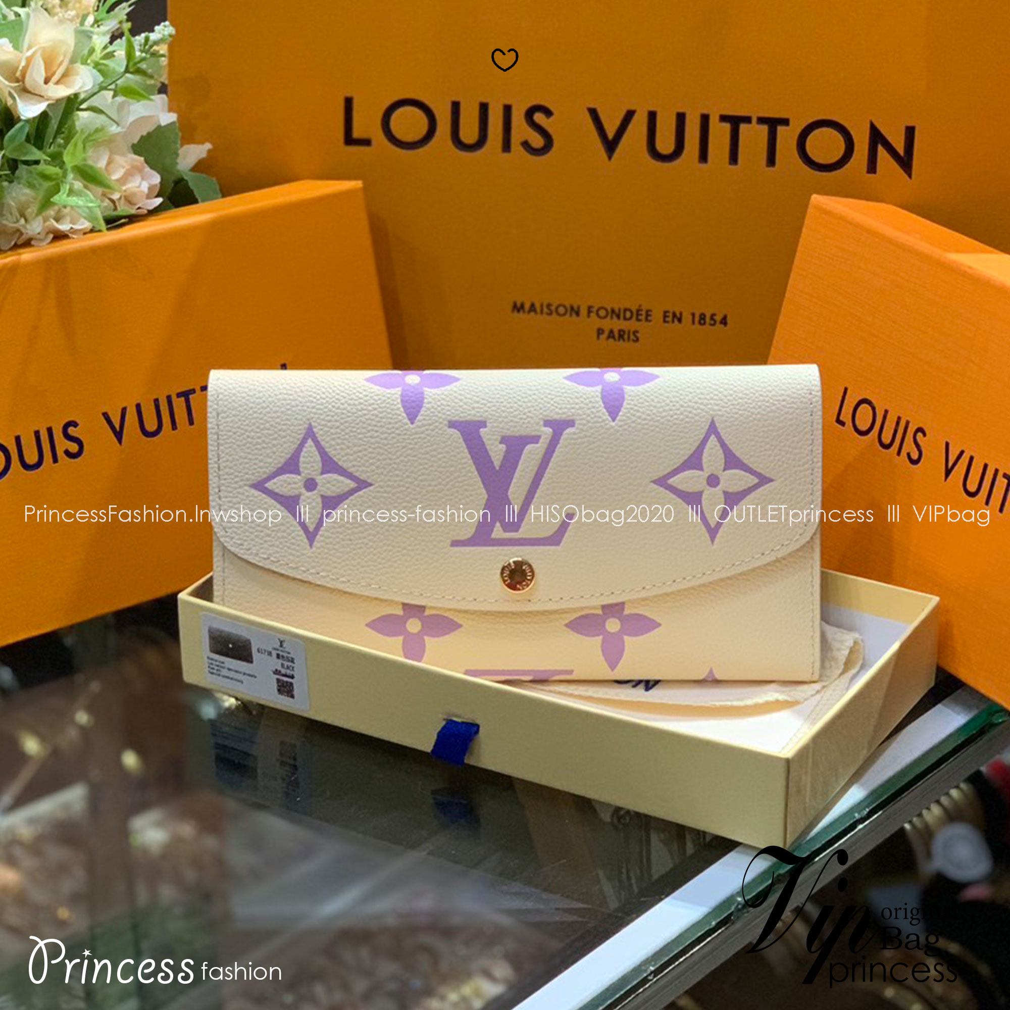 ORI หนังแท้ | LV Long Wallet 20cm กระเป๋าสตางค์ใบยาว โทนสีสดใส มีฟังก์ชันและสไตล์ให้เลือกด้วยช่องใส่บัตรหลายช่อง