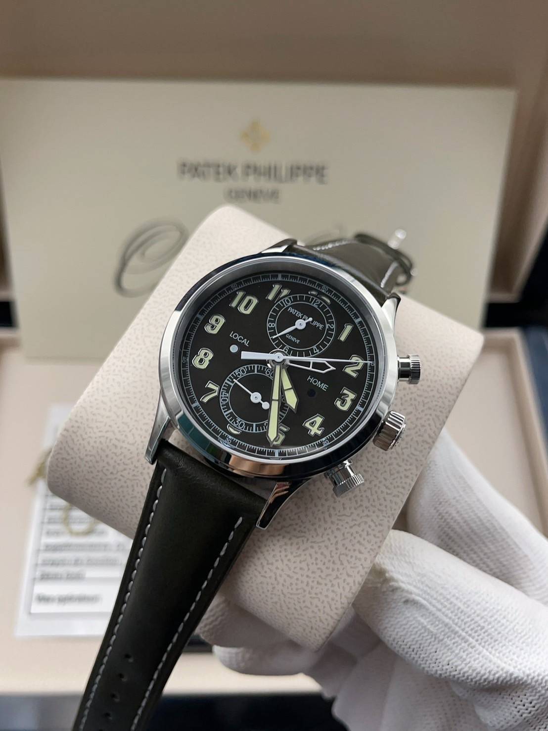 VIP ORI | นาฬิกาปาเต๊ะ สลับแท้ เกรดเทพ Patek_ppf Swiss grade size 40mm 🤍 สินค้าเกรดวีไอพี งานดีสุด หนังแท้