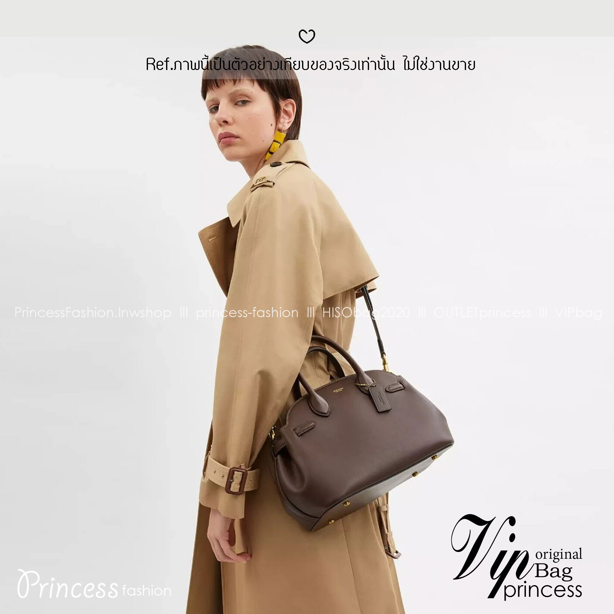 ORI หนังแท้ | Coach Soft Empire Carryall Bag 28 กระเป๋าสะพายทรงโฮโบ รุ่นใหม่ล่าสุด ดีไซน์เรียบง่าย สะพายไปคาเฟ่ ไปเที่ยวถ่ายรูปสวยๆ คือเหมาะสุดๆ หูสะพายยาว พอดีไหล่ ภายในแบ่งสัดส่วนไว้ดี ใบจริงหนังสวยมากๆ