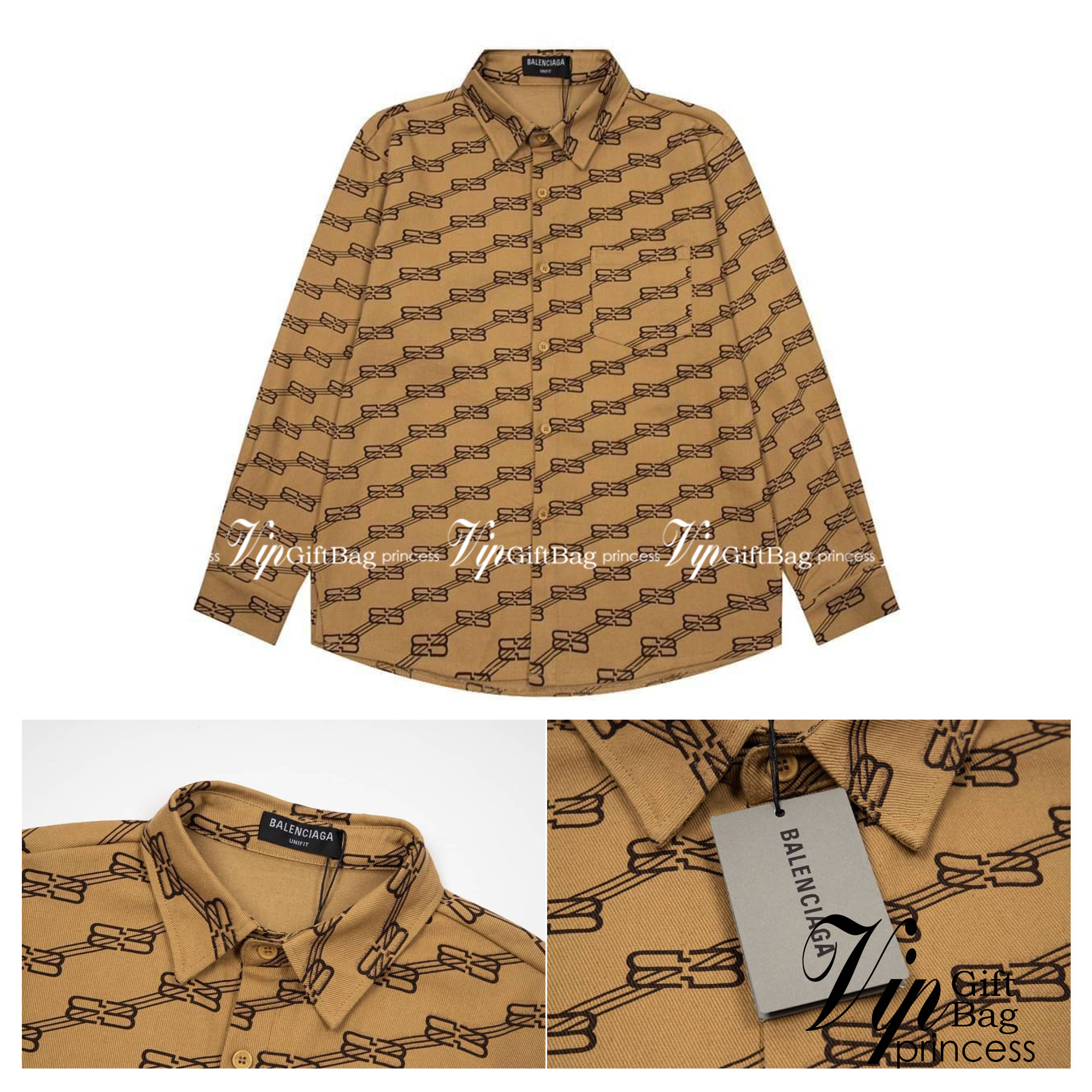 Balenciaga BB Monogram Minimal Shirt / Balenciaga shirt เกรดออริจินอล มีป้ายแท็กที่คอเสื้อ ใส่ได้ทั้งผู้หญิงผู้ชาย พร้อมส่งที่ไทย ภาพสินค้าถ่ายจากงานขายจริง ใช้งานต่างประเทศได้