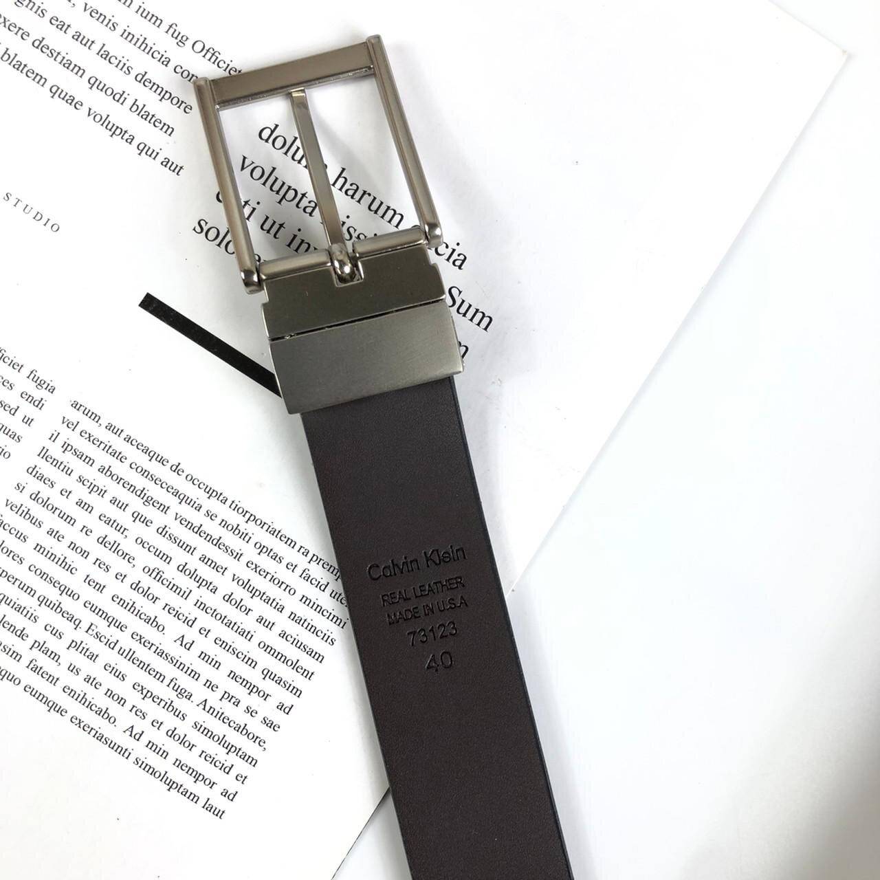 ของแท้ 💯% 】Calvin Klein Leather Belt & Wallet Set เซตสุดคุ้ม จะะมอบเป็นของขวัญหรือใช้เองก็แนะนำเลยค่าา